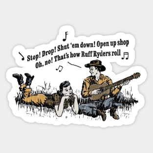 Ruff Ryders Anthem Sticker